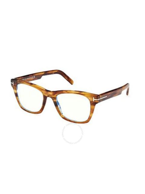 TOM FORD Tom Ford Blue Light Block Square Men's Eyeglasses FT5886-B 047 52