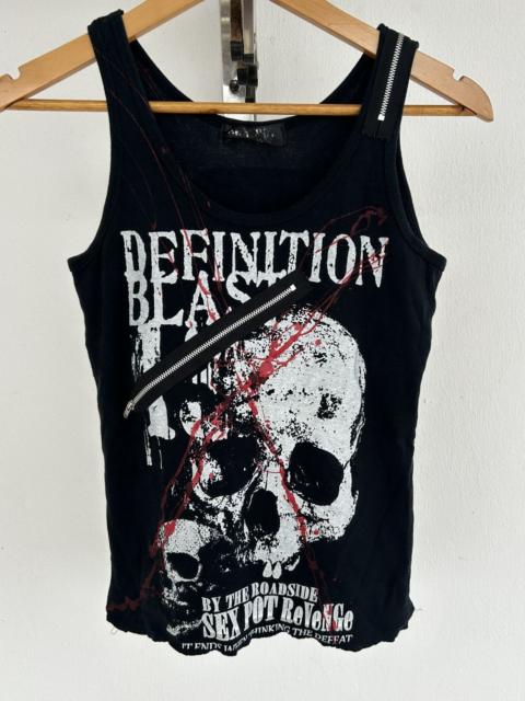 Other Designers Sex Pot Revenge Punk Black Sleeveless