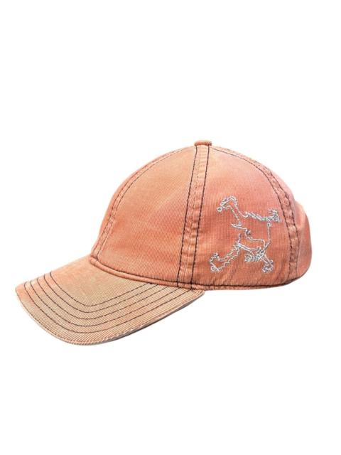 OAKLEY Vintage Y2K Oakley Skull Corduroy Cap Salmon Pink