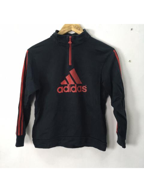 adidas Adidas Big Logo Sweatshirt Upper Zip #5535