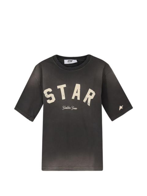 Golden Goose Golden Goose Men Logo Cotton T-Shirt
