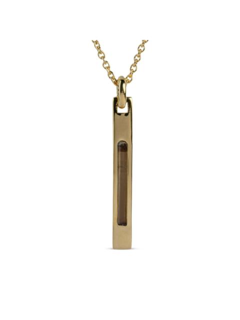 Plate dravite necklace