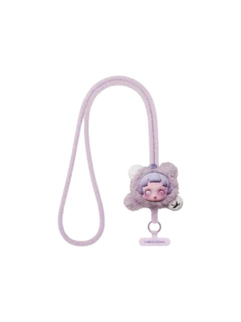 POP MART Pop Mart SKULLPANDA You Found Me! Series Ratty Bear Phone Lanyard