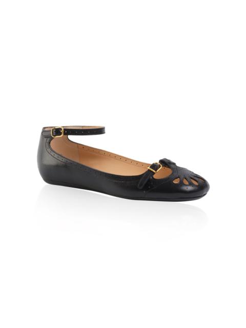 Chloé Misty Leather Ballet Flats black