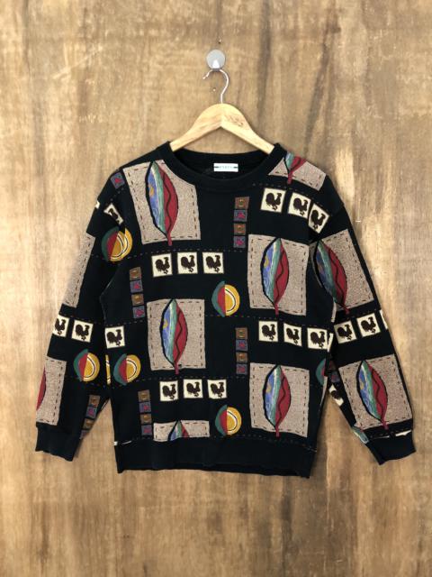 Other Designers Homespun Knitwear - Japan Paris Motive Knit Sweater