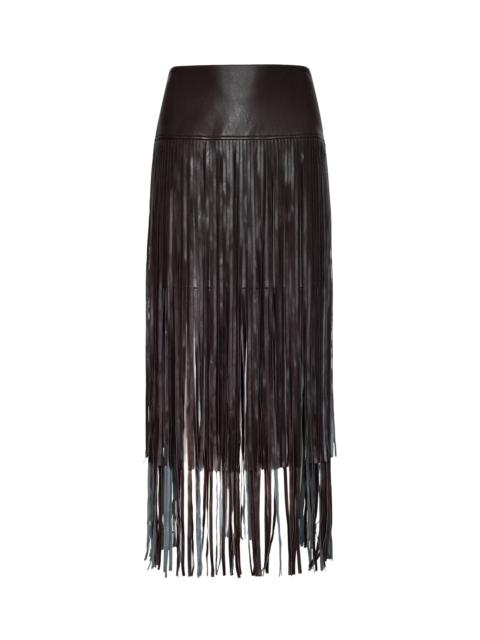 L'AGENCE Karolina Fringe Skirt