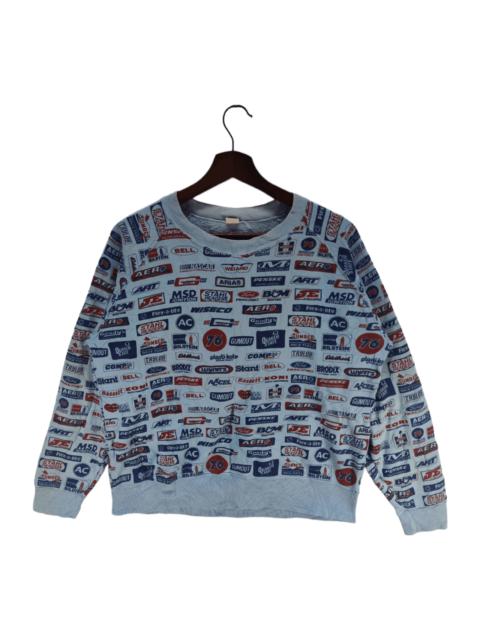 Other Designers Other - Active Sweatshirt Full Print Sun Faded