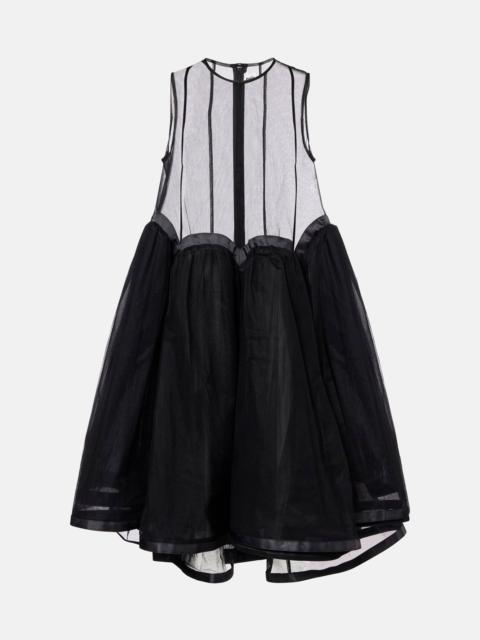 Noir Kei Ninomiya Tulle midi dress
