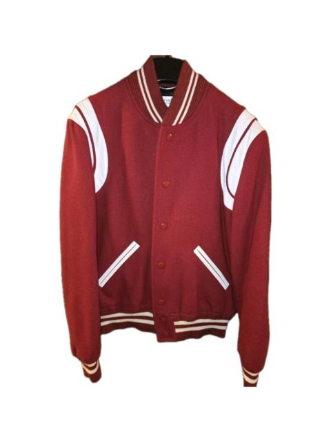 SAINT LAURENT Saint Laurent x Hedi Slimane FW18 Red Classic Teddy - IT46