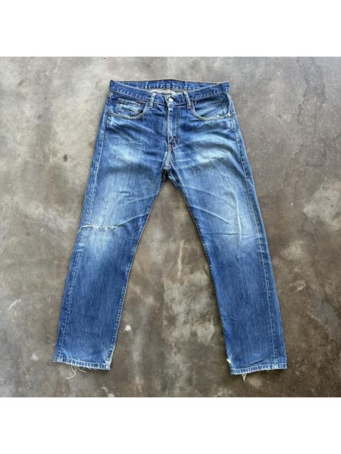 Other Designers Vintage Levi’s 505 Distressed Faded Denim Jean Pant W34