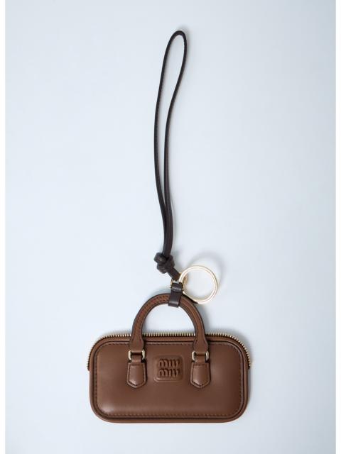 Miu Miu Women Arcadie Leather Keyring