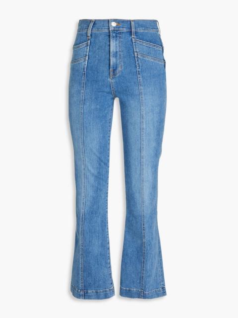 VERONICA BEARD Carson high-rise kick-flare jeans