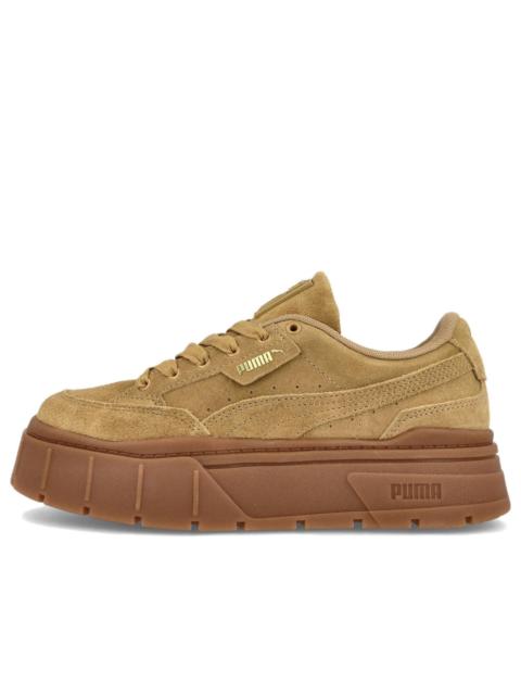 PUMA (WMNS) PUMA Mayze Stack Suede 'Brown Gold' 383983-03