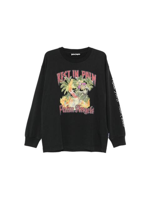 Palm Angels Palm Angels Black T-Shirts & Vests - T-Shirts Men