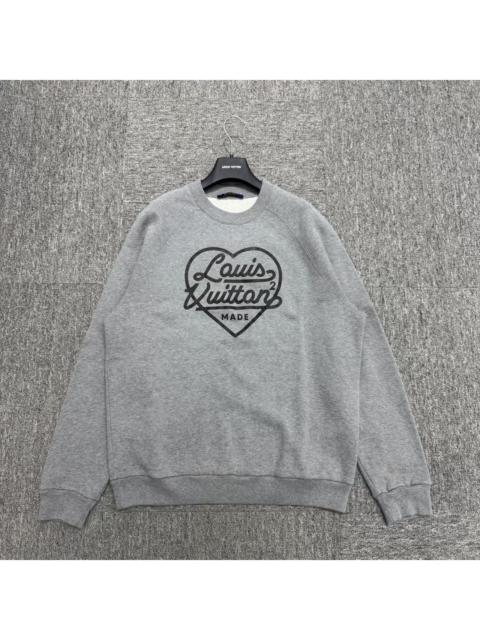 Louis vuitton lv nigo lettering print sweatshirt