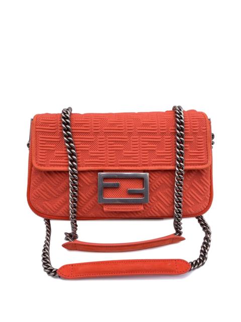 FENDI FENDI Orange Cotton Crossbody (Authentic Pre-Loved)