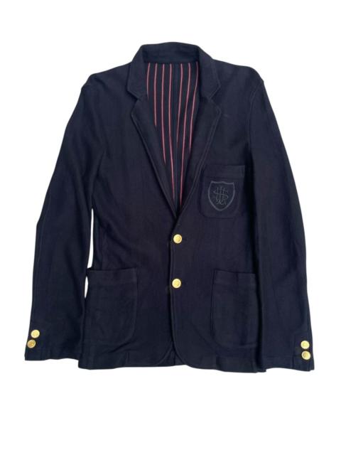 Other Designers SHIPS JET BLUE Navy Blazer – Gold Buttons & Crest, Size M