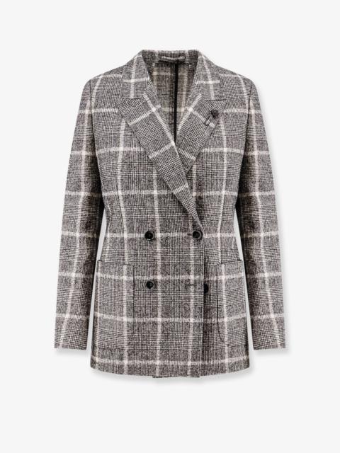 LARDINI Doriane Wool And Baby Alpaca Blazer