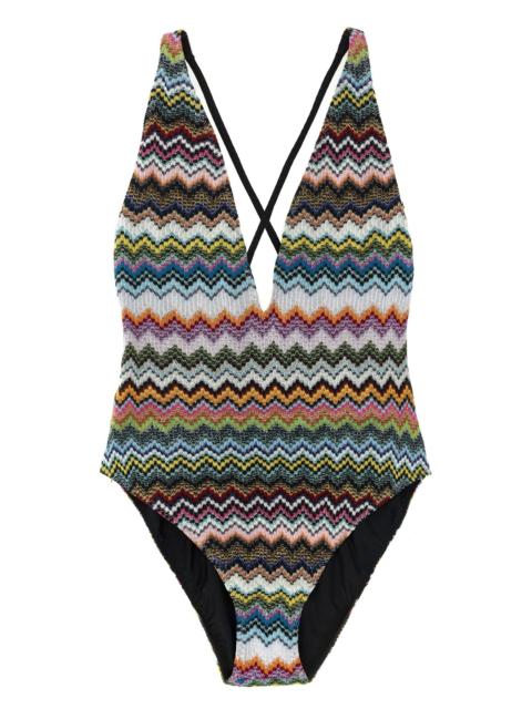 Missoni Zigzag one-piece swimsuit