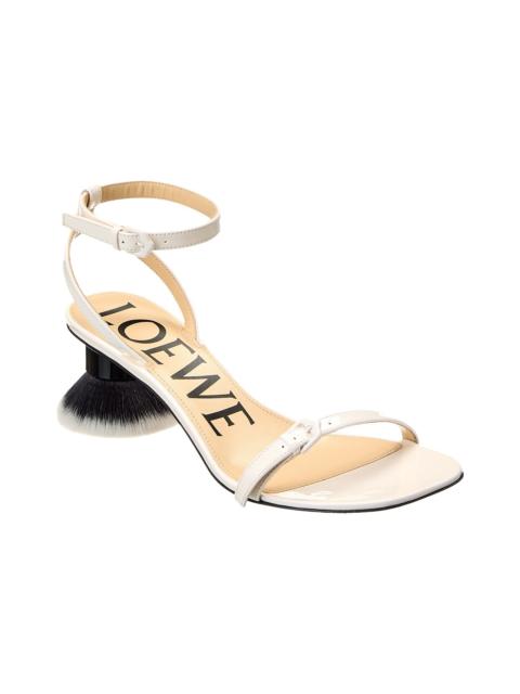 Loewe Loewe Petal Brush Leather Sandal