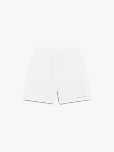 CASABLANCA White Mesh Shorts | Casablanca Paris