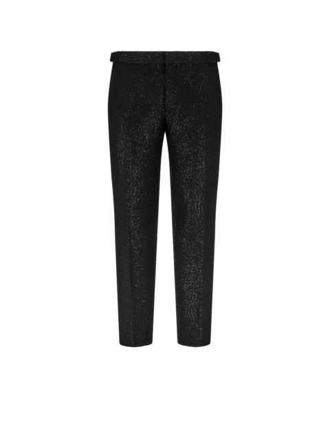TOM FORD SEQUINS LIGHT BOUCLÈ PANT