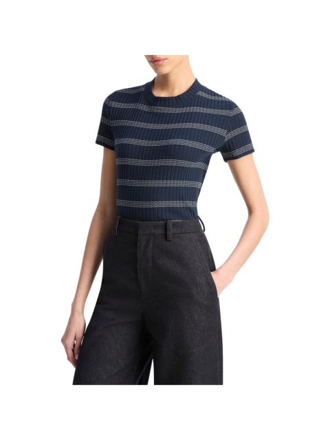 Vince Vince Striped Crewneck Top