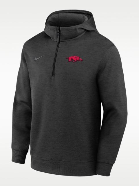 Nike Arkansas Razorbacks Nike NCAA Men's Basketball Coaches' Pullover Hoodie