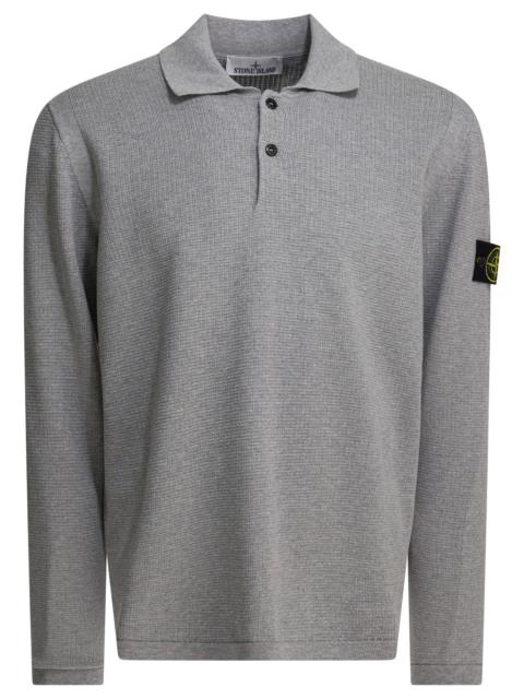Stone Island Stone Island Cotton Long Sleeves Polo Shirt