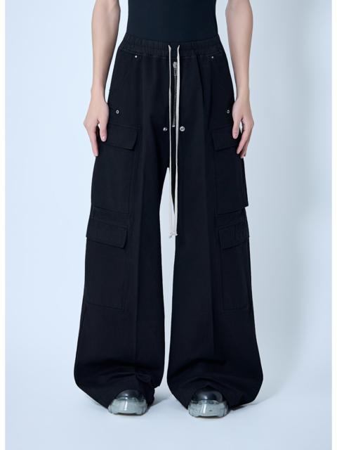 Rick Owens DRKSHDW Rick Owens Drkshdw Men Double Cargo Jumbo Belas Pants