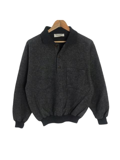 Givenchy gentlemen paris wool half button sweater