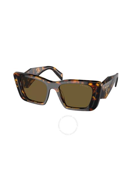 Prada Prada Brown Butterfly Ladies Sunglasses PR 08YS VAU01T 51