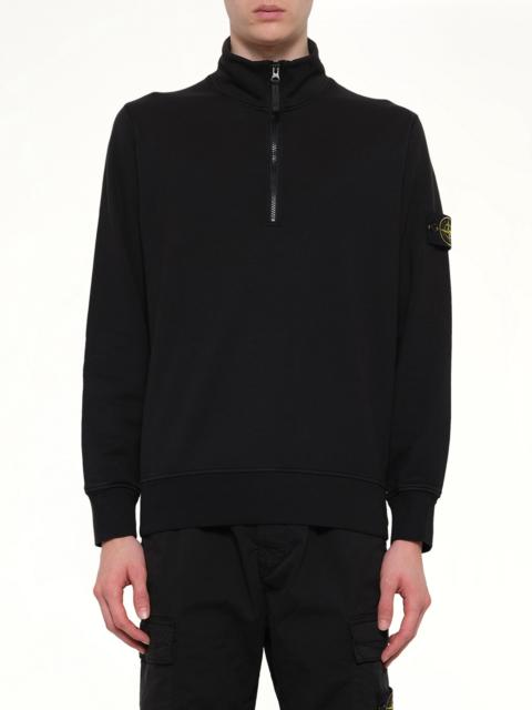 Stone Island 6100070 LS Polo in Black