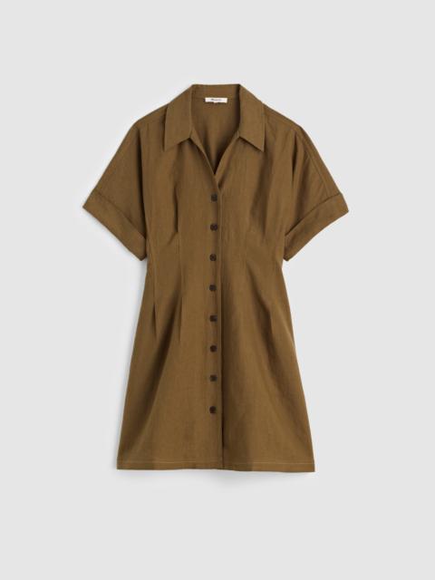 Madewell The Perry Mini Shirtdress in 100% Linen