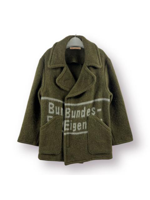 Other Designers Japanese Brand - 🔥 JAPANESE Khaki Dessin Travaux Bundes-Eigentum wool mohair