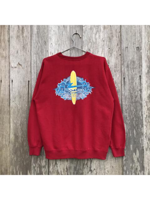 Other Designers Vintage - Vintage Naughty Mind Hawaiian Longboard Wear Sweatshirt