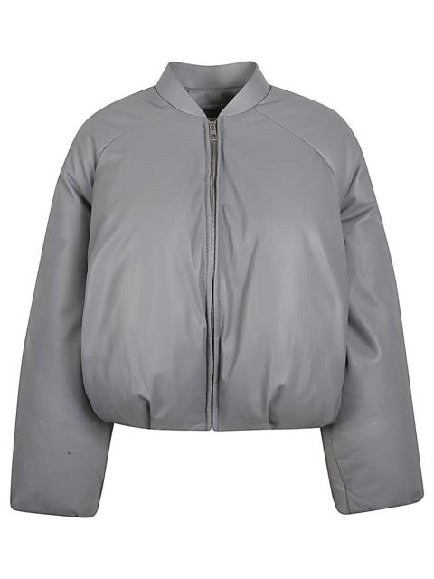 Loewe Loewe Women Leather Padded Bomber Jacket