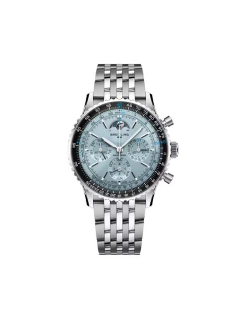 BREITLING Breitling Navitimer Perpetual Chronograph Automatic Chronometer Moon Phase Blue Dial Men's Watch PB1