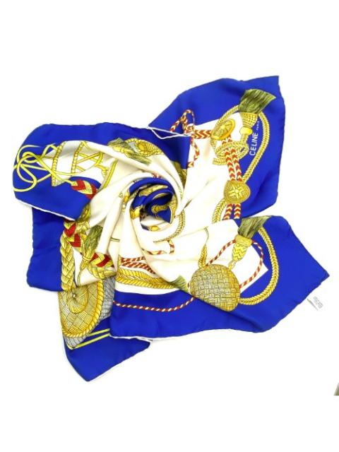 celine silk scarf