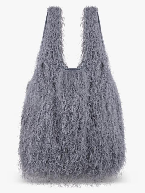 Dries Van Noten FRINGING LARGE TOTE BAG | DARK GREY