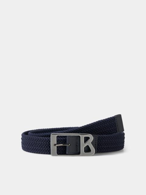 BOGNER Braided belt Melly in Navy blue