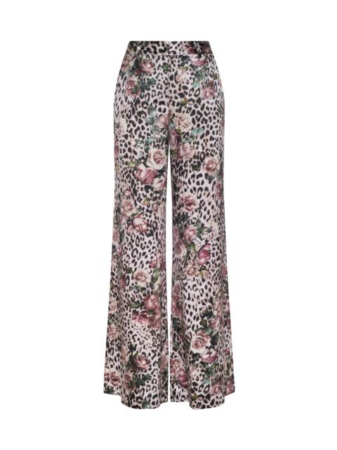 L'AGENCE Pilar Silk Wide-Leg Pant