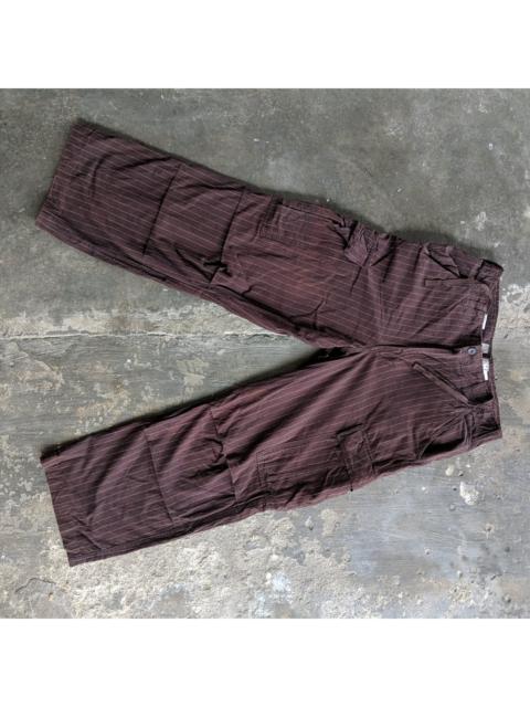 Other Designers Japanese Brand - CHEVRE Stripe Multipocket Tactical Cargo Pants