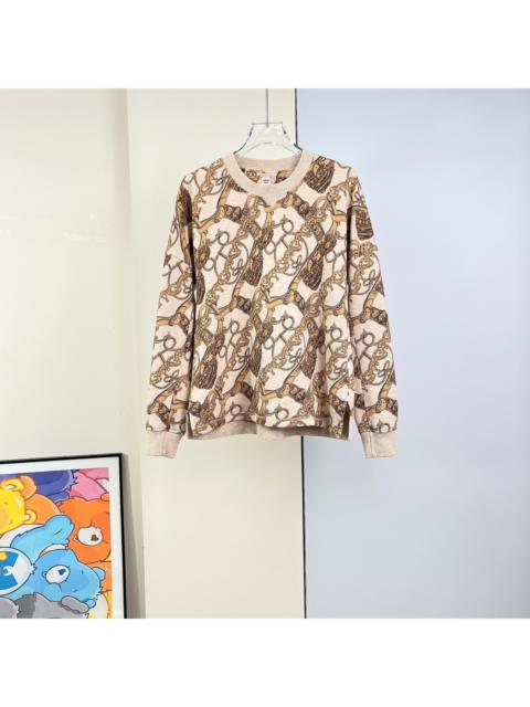 Hermès Hermes chain print pullover sweatshirt