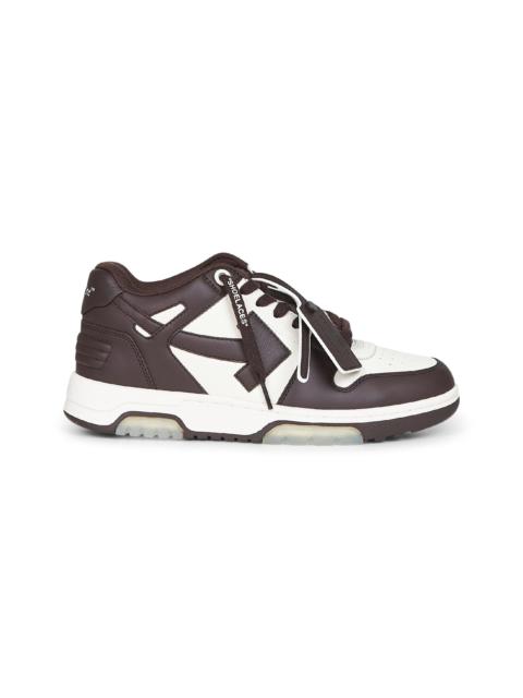Off-White Off White Men Out Of Office Brown Sneakers