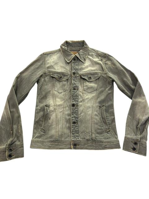 Other Designers Japanese Brand - OFFER💥 Vintage GOA Distressed Denim Trucker Jacket