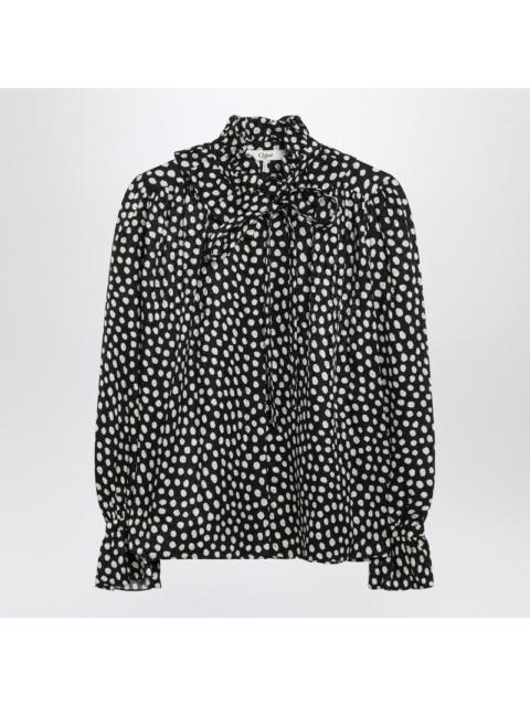Chloé Chloé Polka-Dot Silk Blouse Women