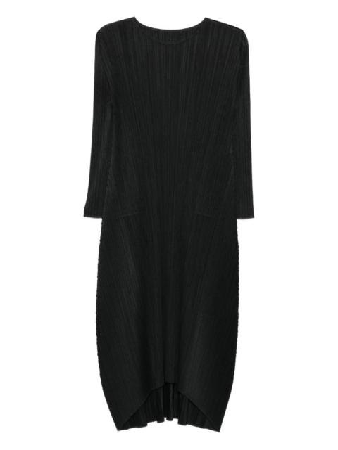 Pleats Please Issey Miyake Pleats Please Issey Miyake Women Pleated Long Dress