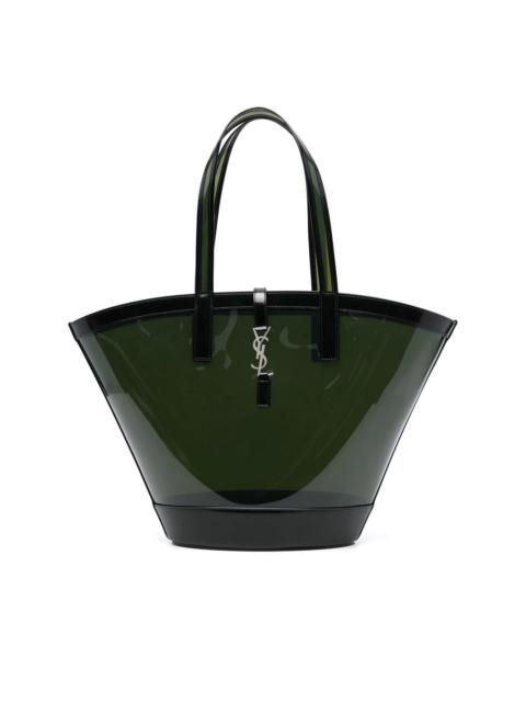 SAINT LAURENT Saint Laurent Green Tote Bags Women