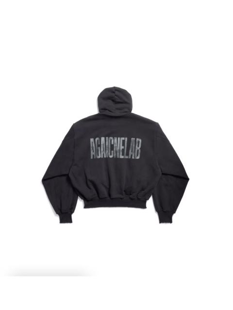 BALENCIAGA $3290 Balenciaga Agaicnelab Hooded Bomber 2024